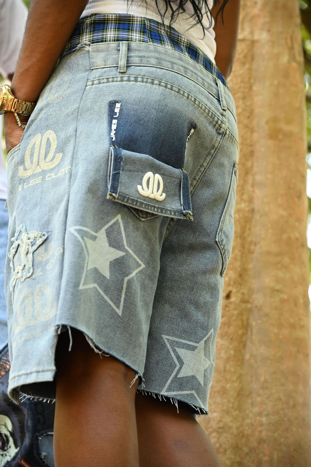 Side Extended Star Shorts