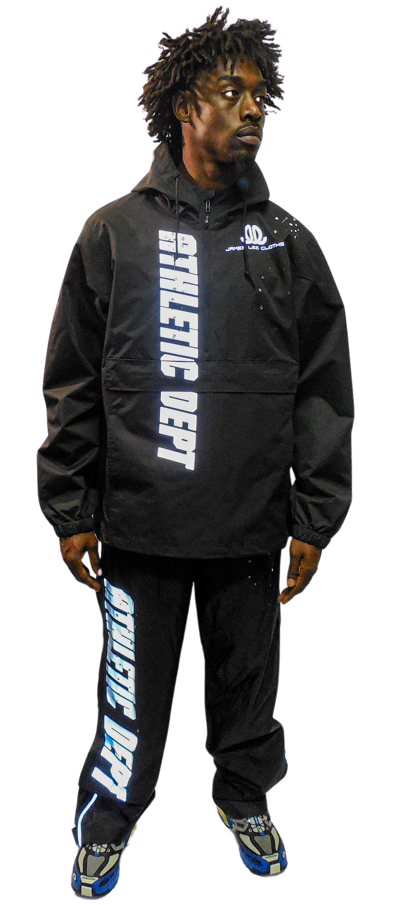 Reflective Black Water Proof Pants