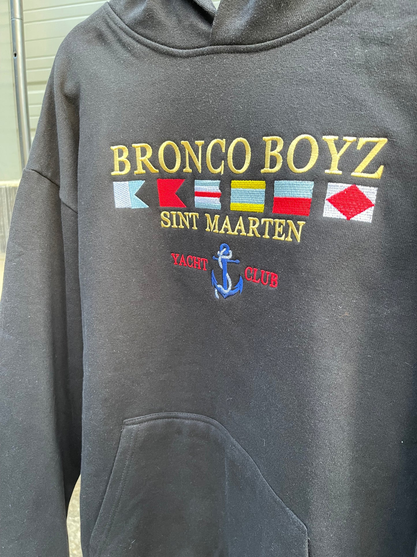 Sint Maarten Black Hoodie