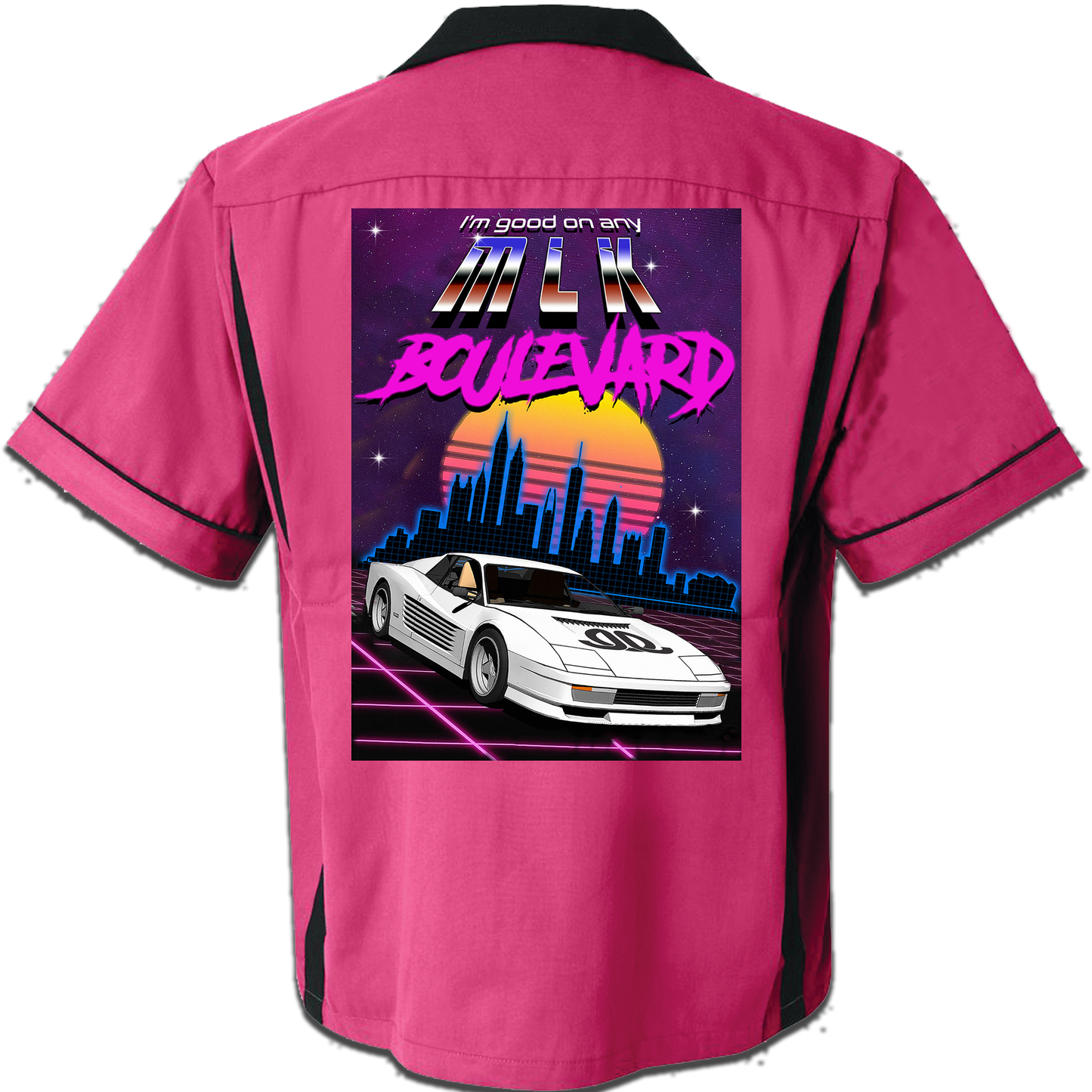 Sunset on MLK shirt