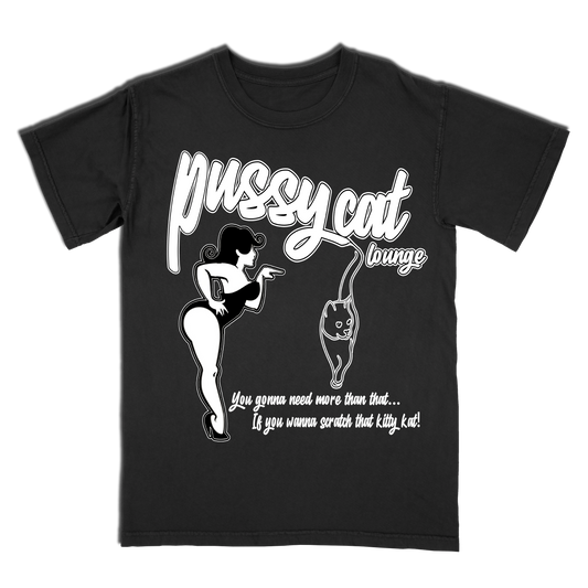 Pussycat Lounge Tee black