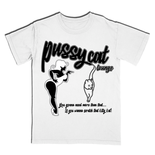 Pussycat Lounge Tee white